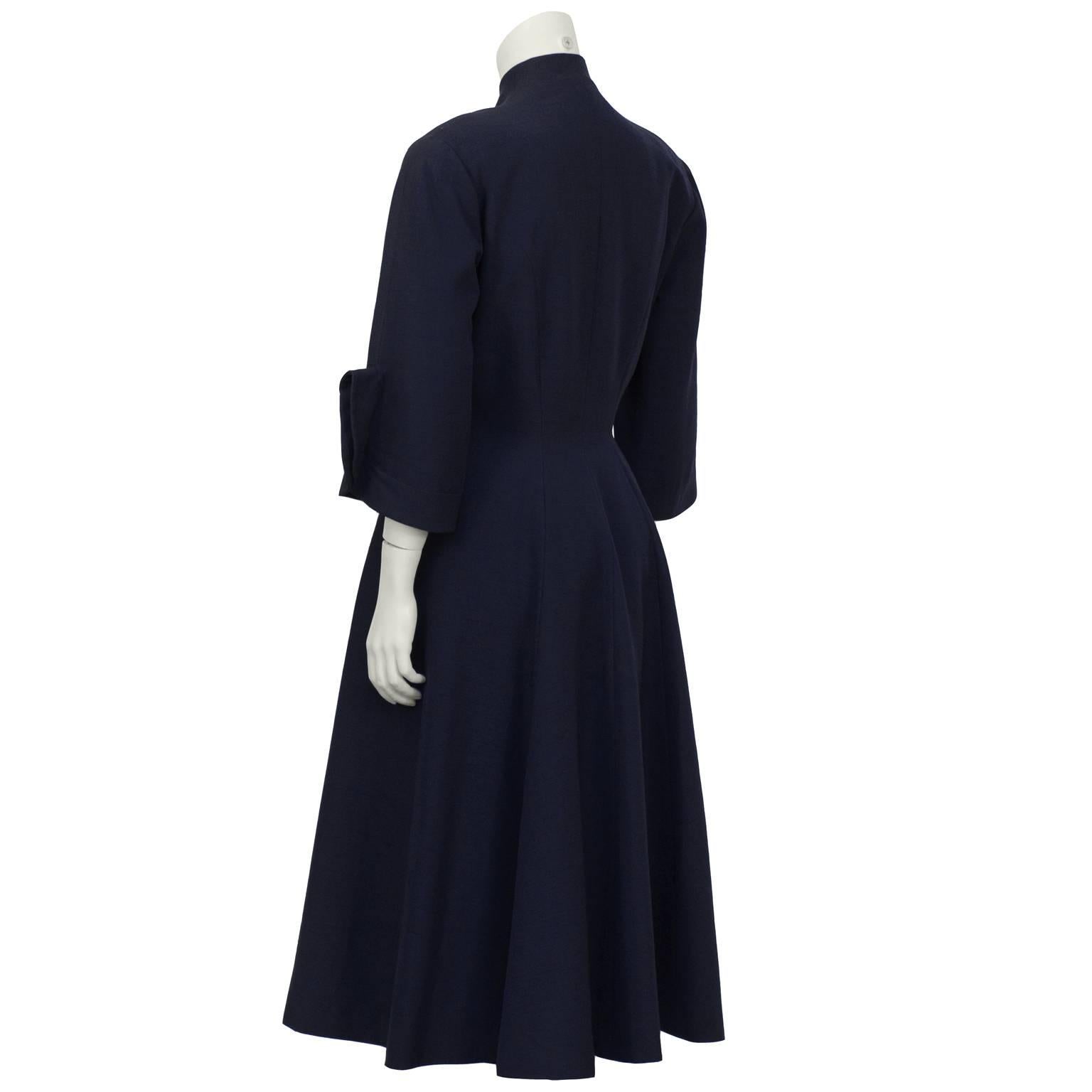 Black 1950's Staebe - Seger New Look Coat