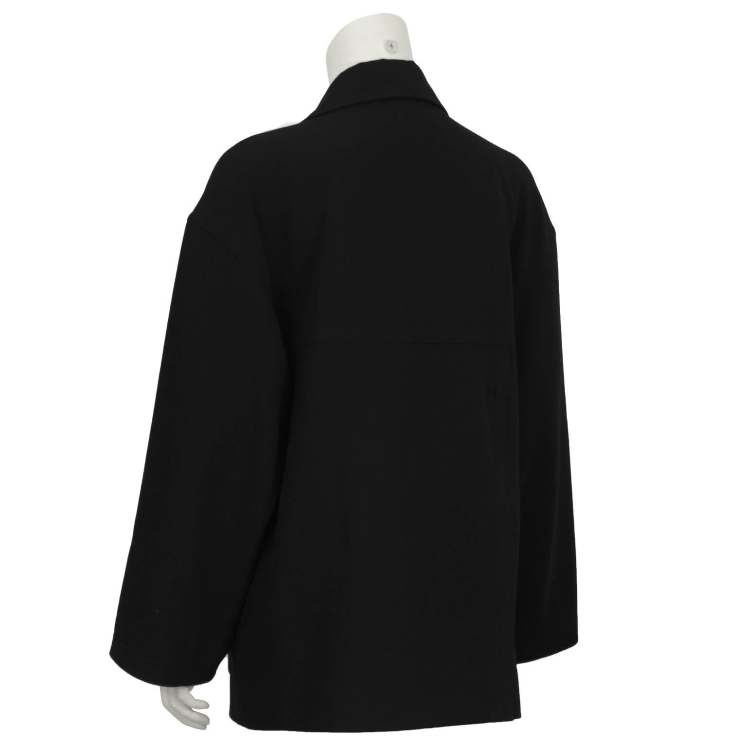 1980's Chanel Black Jacket/Blazer In Excellent Condition In Toronto, Ontario