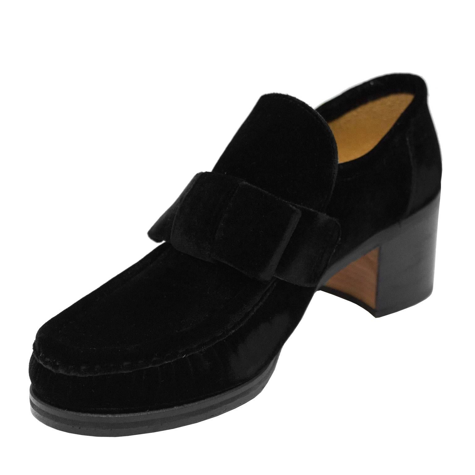mocassins en velours labellisés 