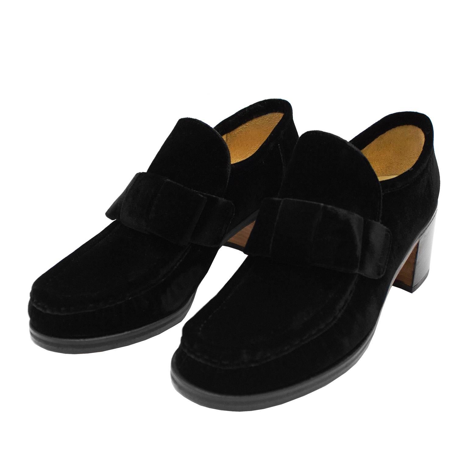1993 "Wannabe" de Patrick Cox Mocassins en velours