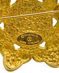 1980's Chanel Gold & Pearl Pin
