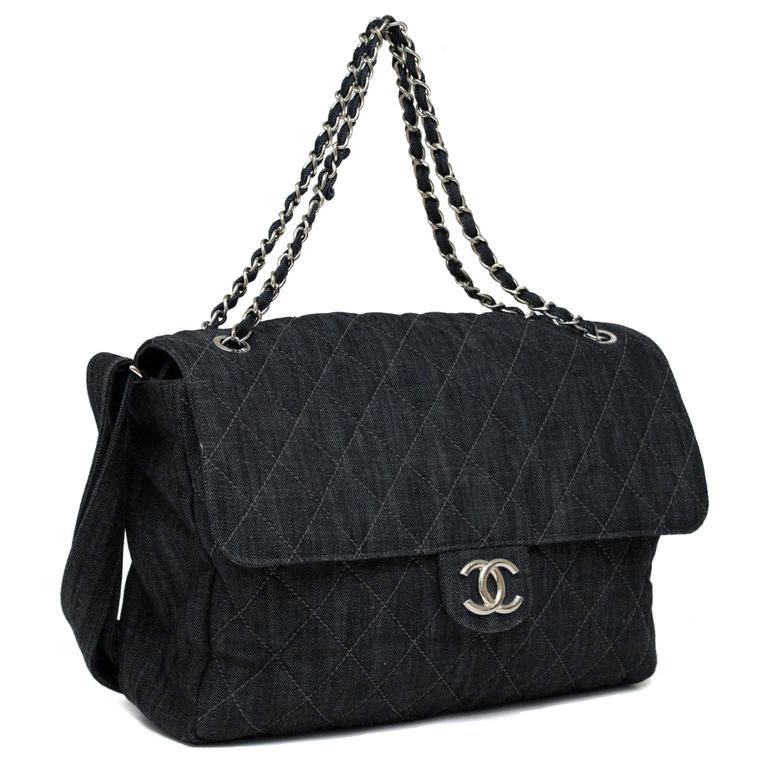 chanel 2.55 denim