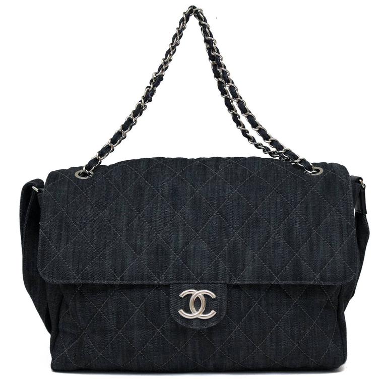 Chanel Denim Messenger Bag