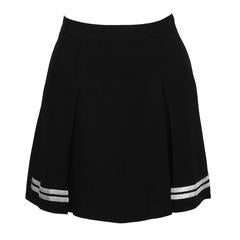 1990's Dolce & Gabbana Black and White Mini Skort 7