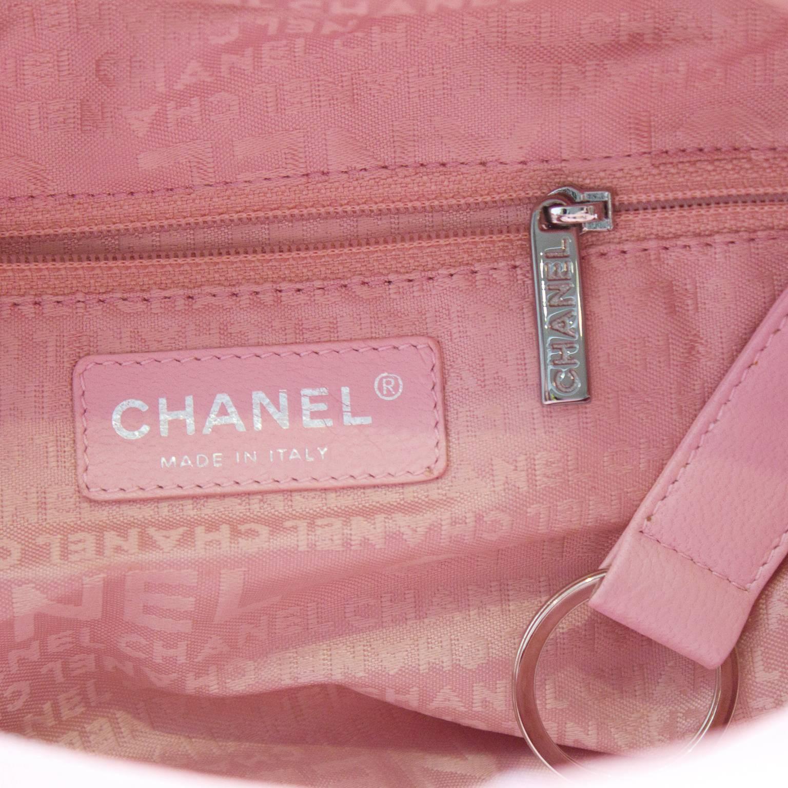 chanel pink box bag