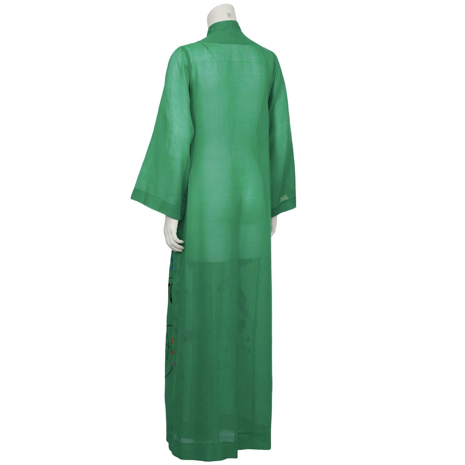 green mexican dress