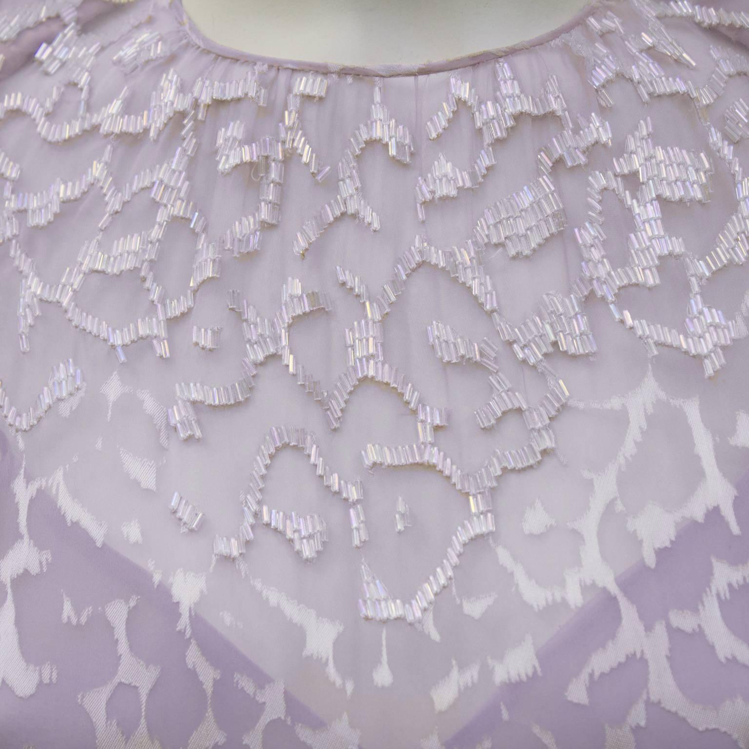 lavender chiffon oscar gown