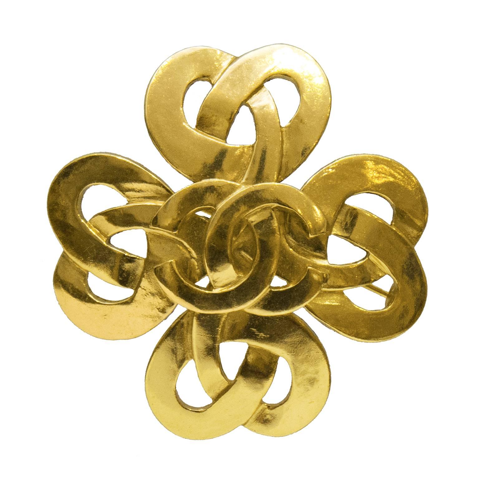 1997 Spring Chanel Celtic Braid Style Pin