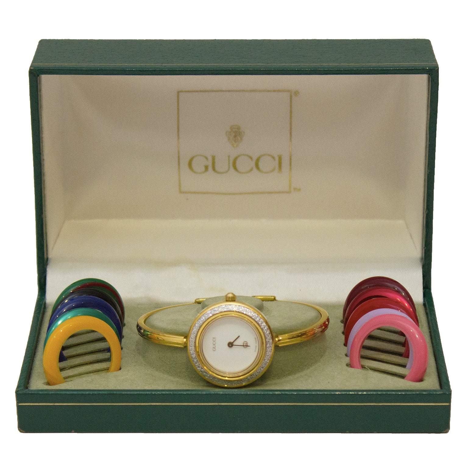 1970's Interchangeable Bezels Watch at 1stDibs | interchangeable bezel watch, gucci with interchangeable bezels, 1970 gucci watch