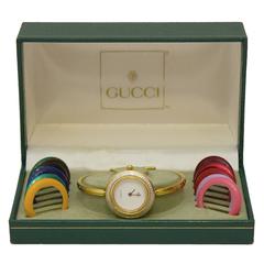 1970's Gucci Interchangeable Bezels Watch