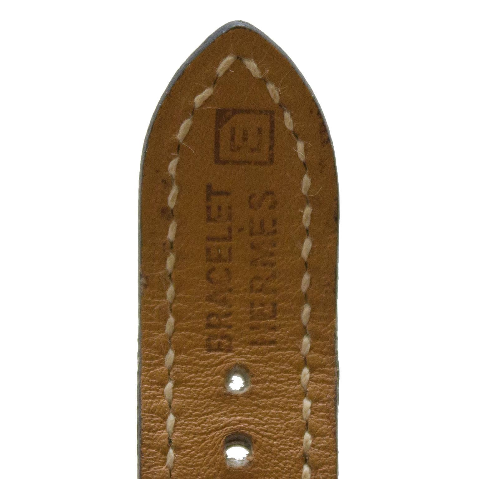 hermes blue watch strap