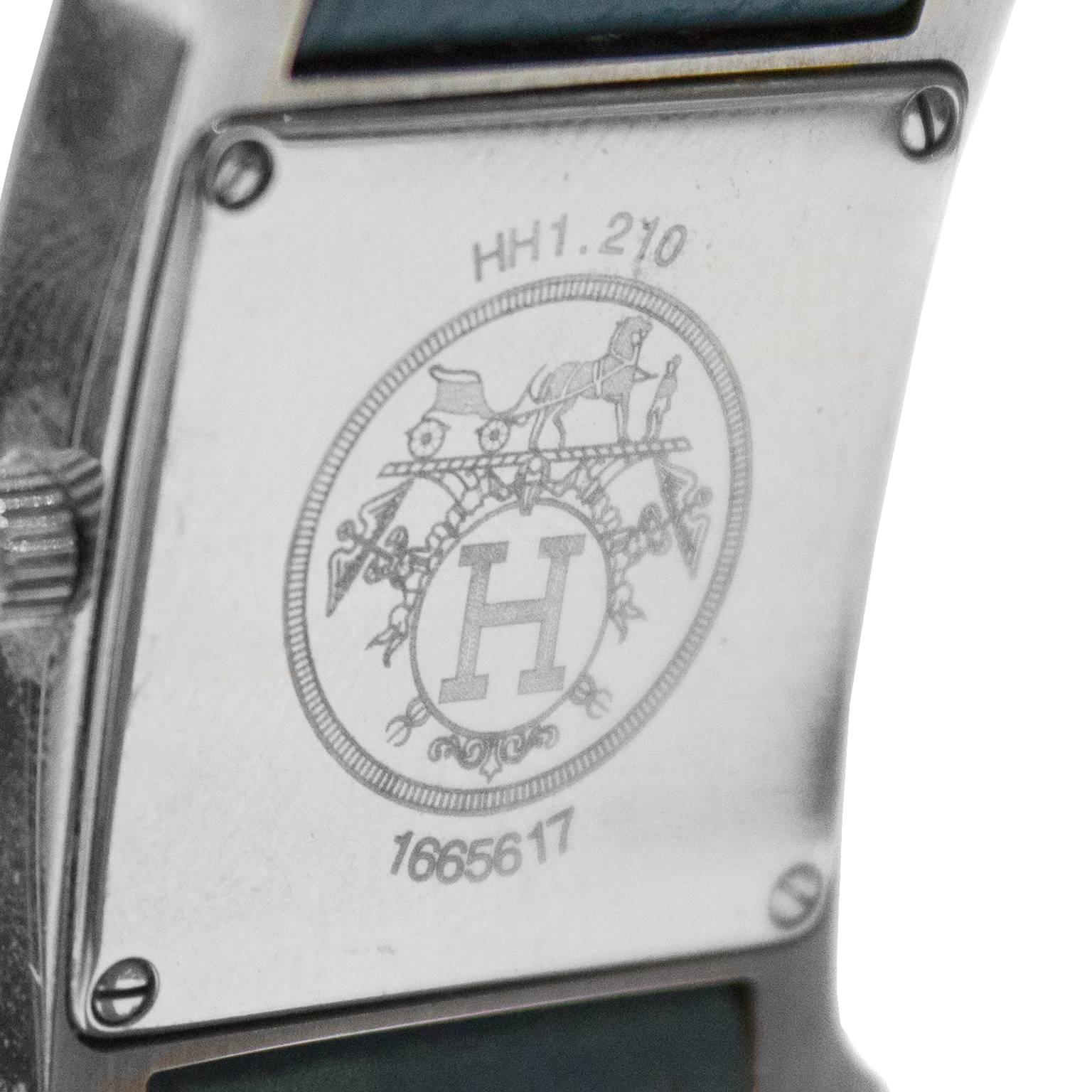 hermes watch blue