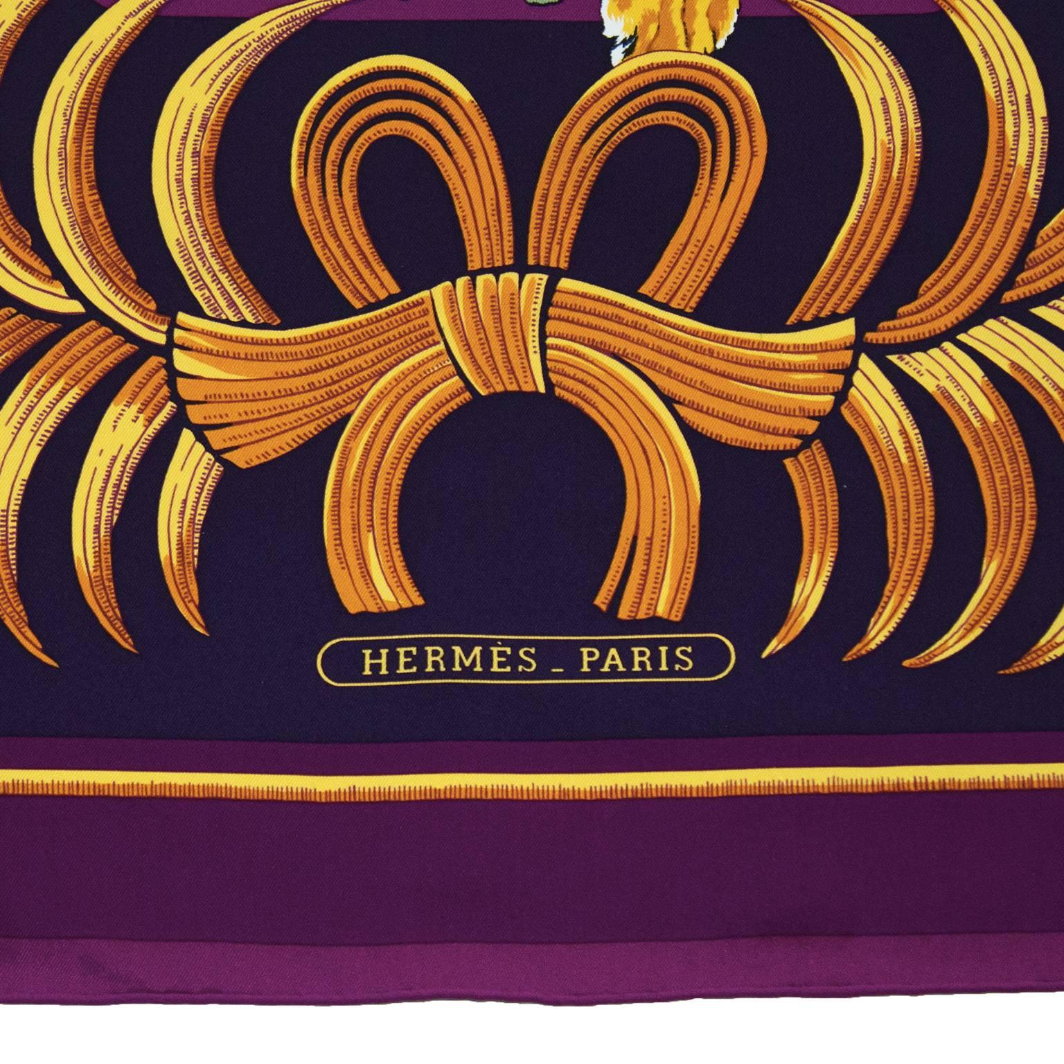 1992 Hermes 'Tigre Royal' Silk Scarf at 1stDibs | hermes tigre royal ...