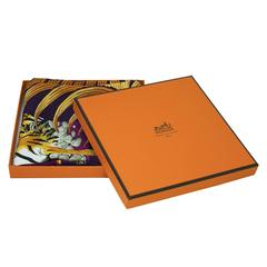 1992 Hermes 'Tigre Royal' Silk Scarf