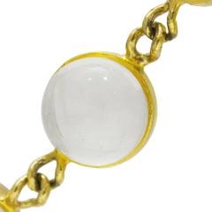 1980's Judith Leiber Plexi Bracelet and Ring Set