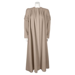 1980's Giorgio Armani Black Label Alpaca and Wool Maxi Coat