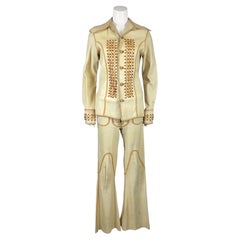 Unisex-Set aus Chamoix und Leder im Rock-’n’-Roll-Stil aus North Beach aus den 1960er Jahren
