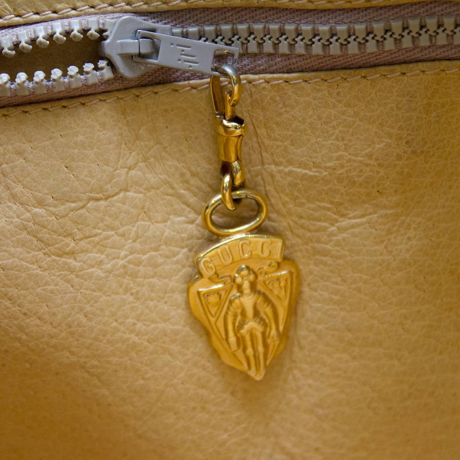 1970s Hunter Green Suede Shoulder Bag with Gold Details  2