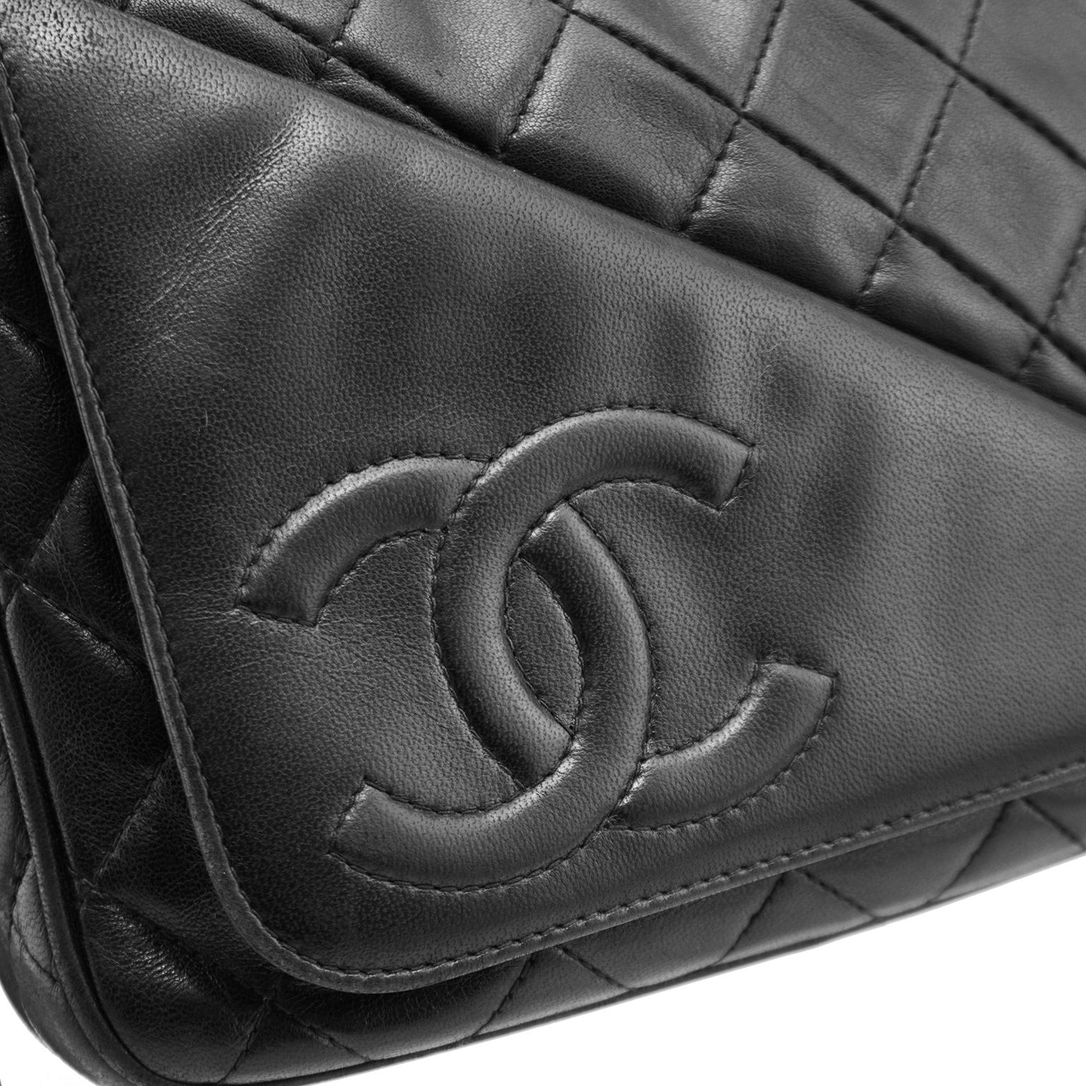 chanel lambskin camera bag