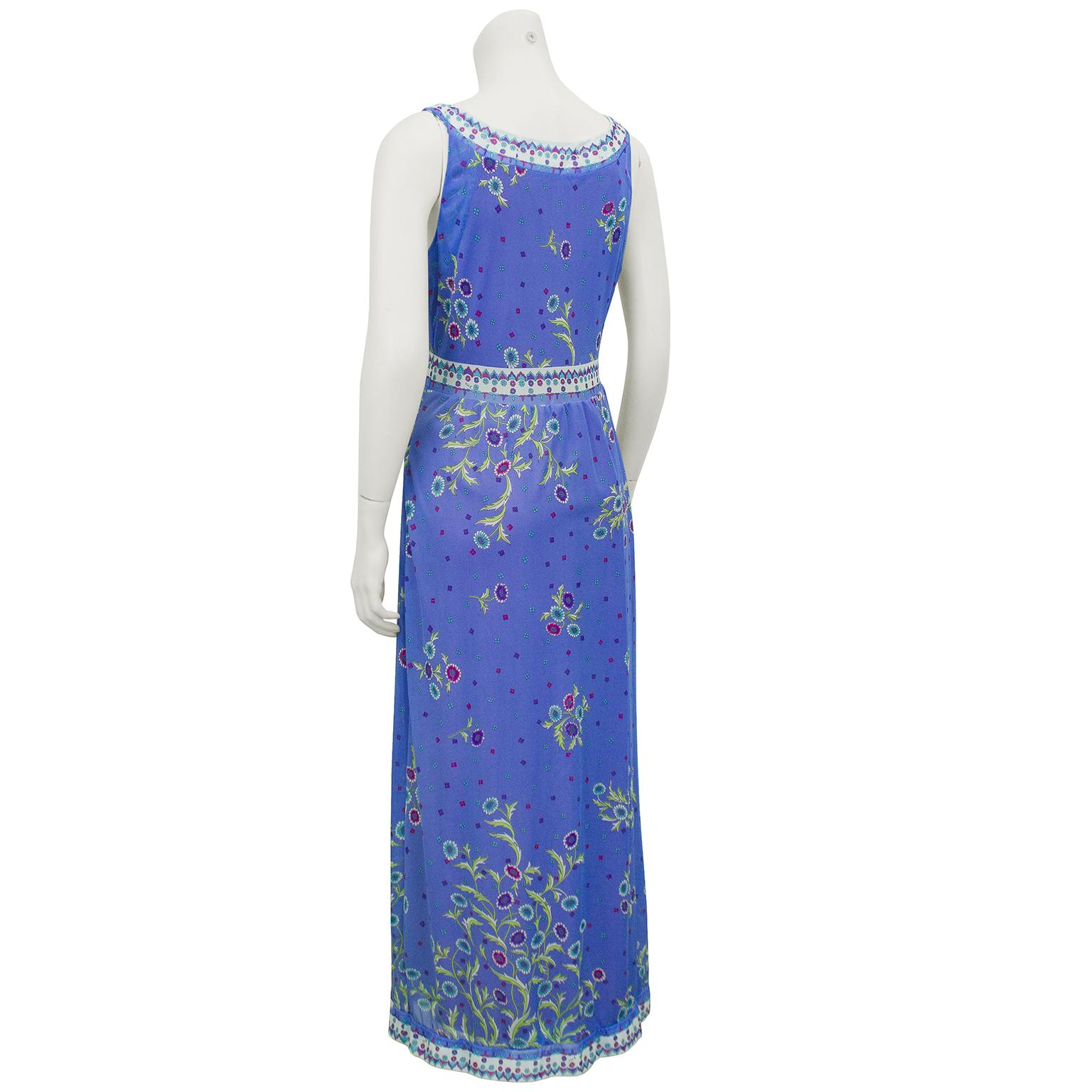 Women's 1970s Emilio Pucci For Formfit Rogers Maxi Dress and Jacket