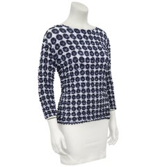 Early 1990s Gianni Versace Medusa Printed Stretch Top