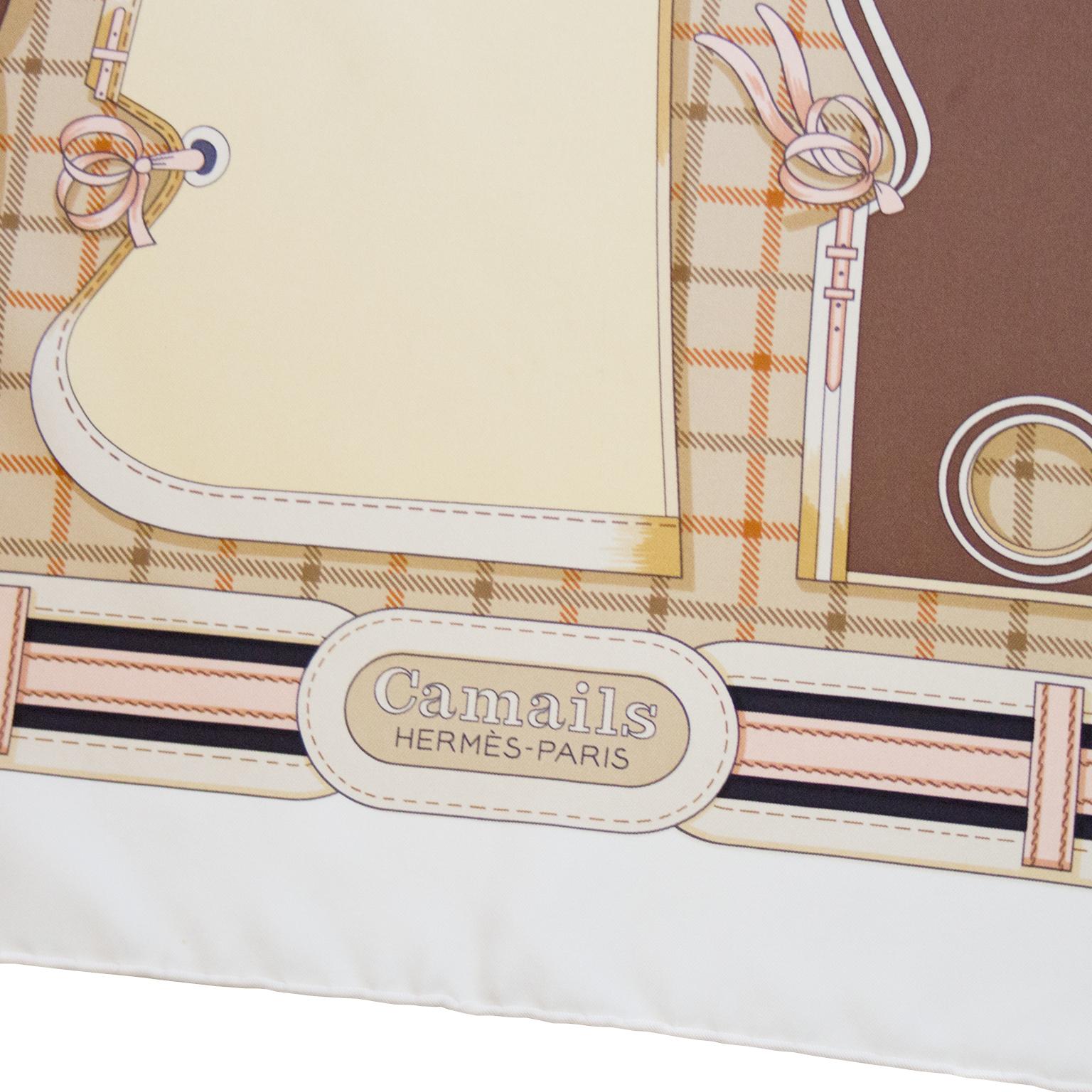 hermes camails scarf