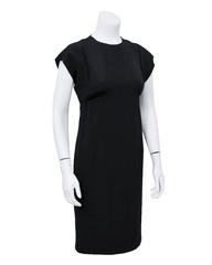 1960's Geoffrey Beene Black Silk Cocktail Dress