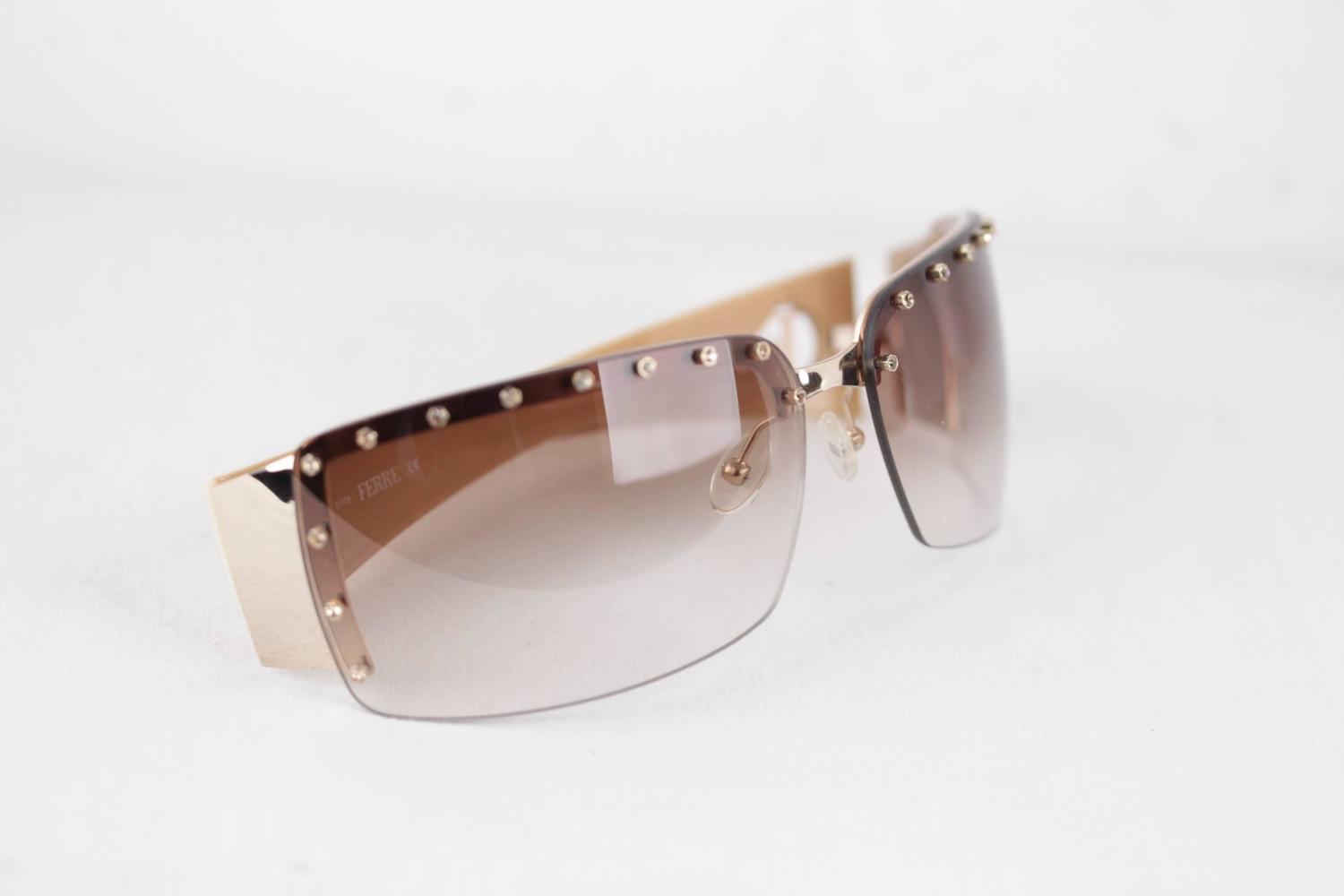 GIANFRANCO FERRE Rimless SUNGLASSES GF81301 71/14 Shades w ...