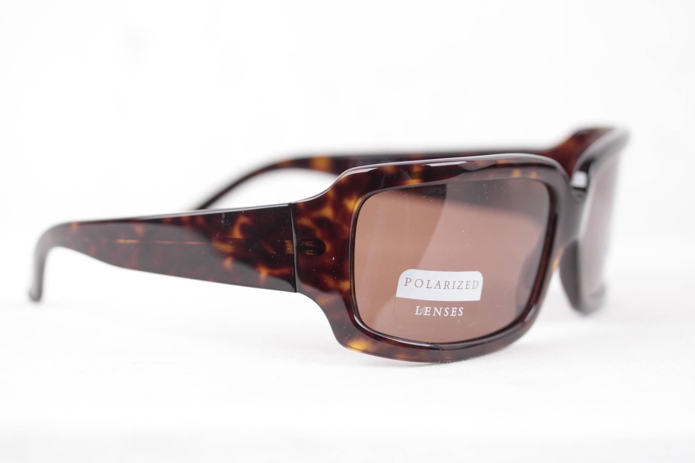 CELINE PARIS braun schildpatt SONNENBRILLE SC 1561 col 722 AUGENBEDINGUNGEN polarisierte Linse im Zustand „Hervorragend“ in Rome, Rome