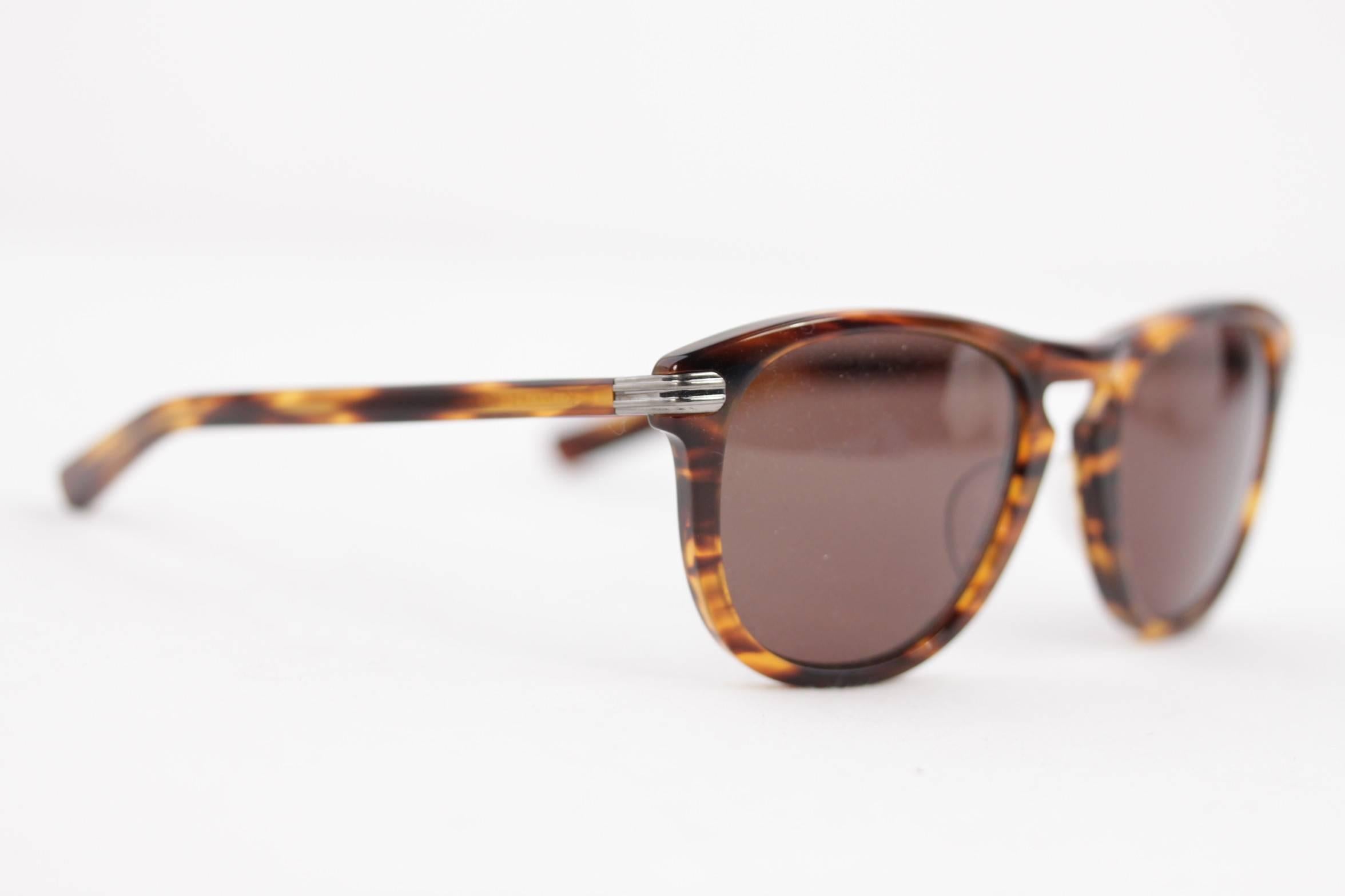 OLIVER PEOPLES Brown tortoise SUNGLASSES CANTON OV 5275SD 143371 56/22 140 3N In Excellent Condition In Rome, Rome
