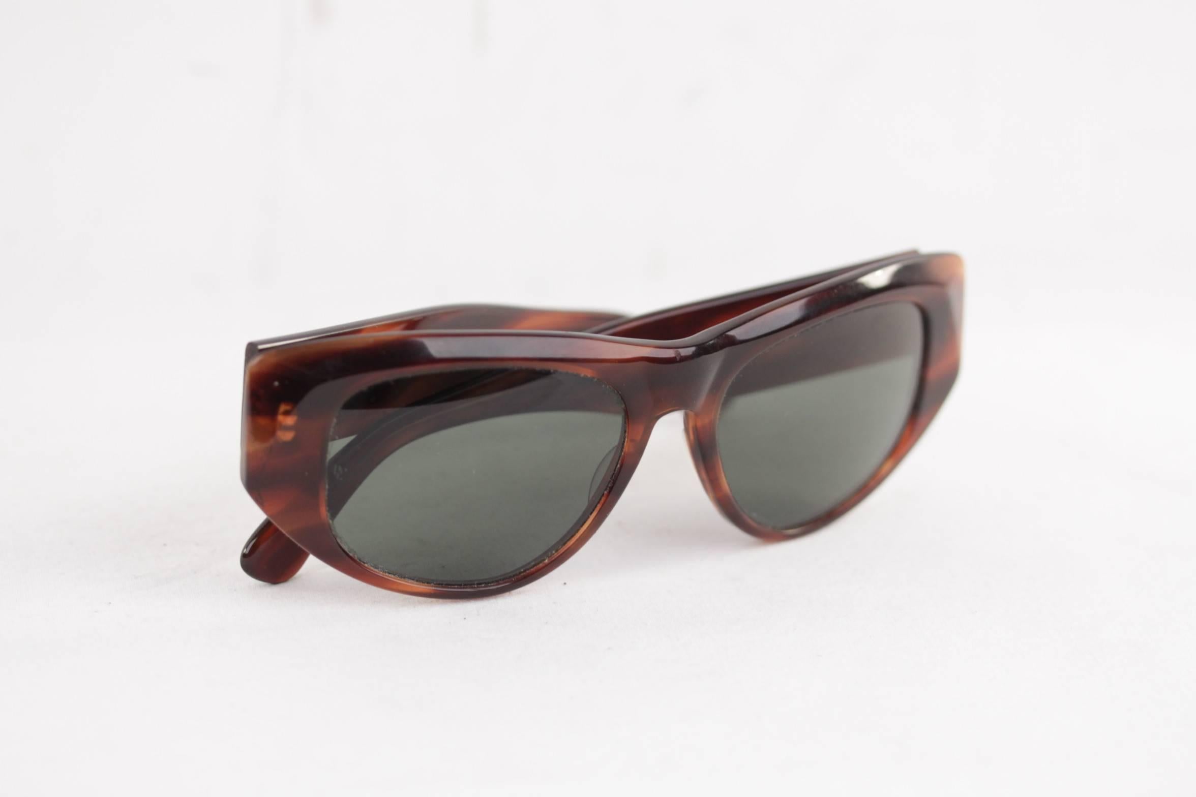 RAY-BAN B&L U.S.A. Vintage Brown DEKKO Sunglasses G-15 lens EYEWEAR w/CASE  In Good Condition In Rome, Rome