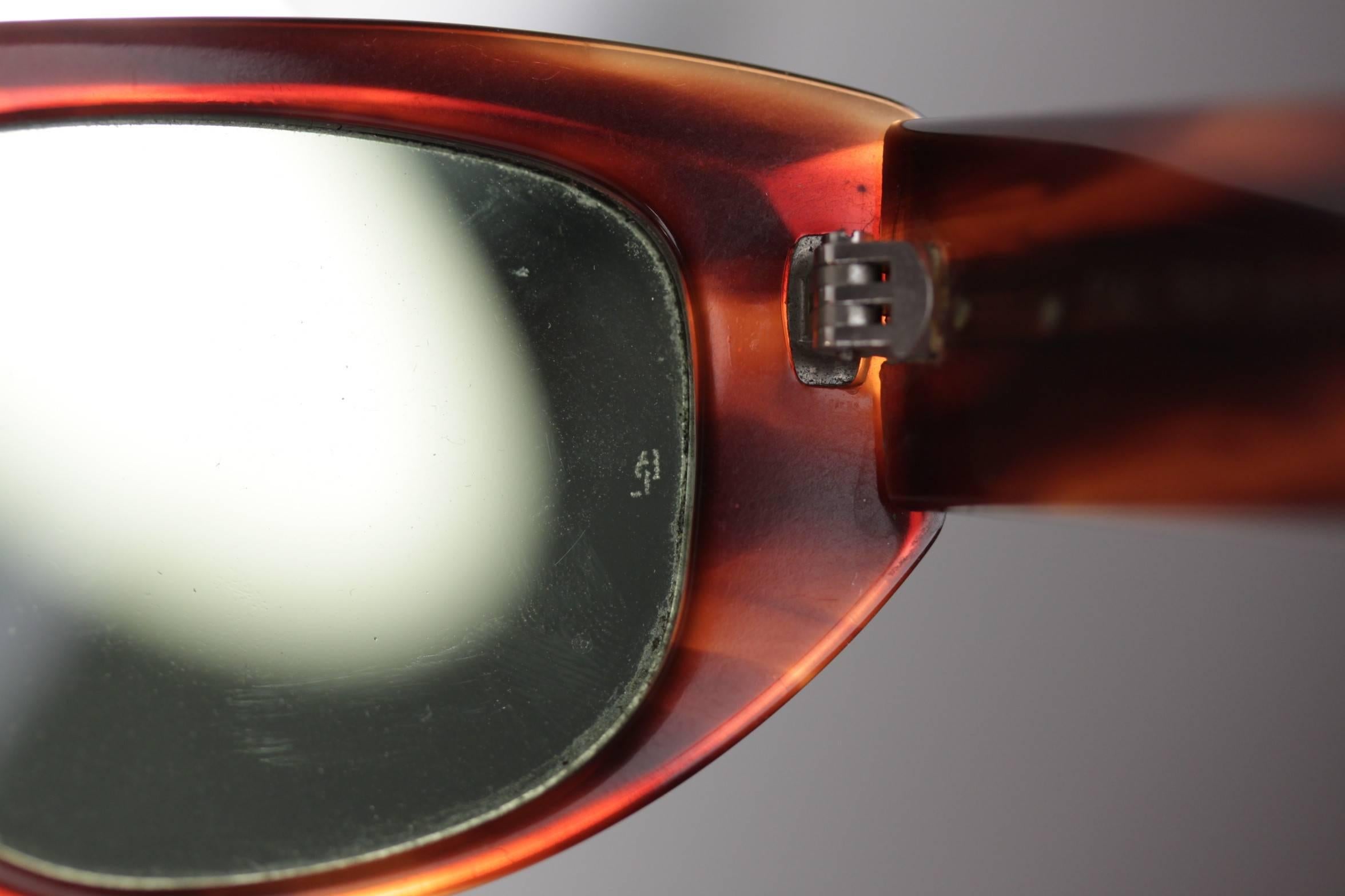 Women's RAY-BAN B&L U.S.A. Vintage Brown DEKKO Sunglasses G-15 lens EYEWEAR w/CASE 
