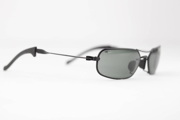 RAY BAN B&L vintage SUNGLASSES ORBS G-15 Gunmetal matte