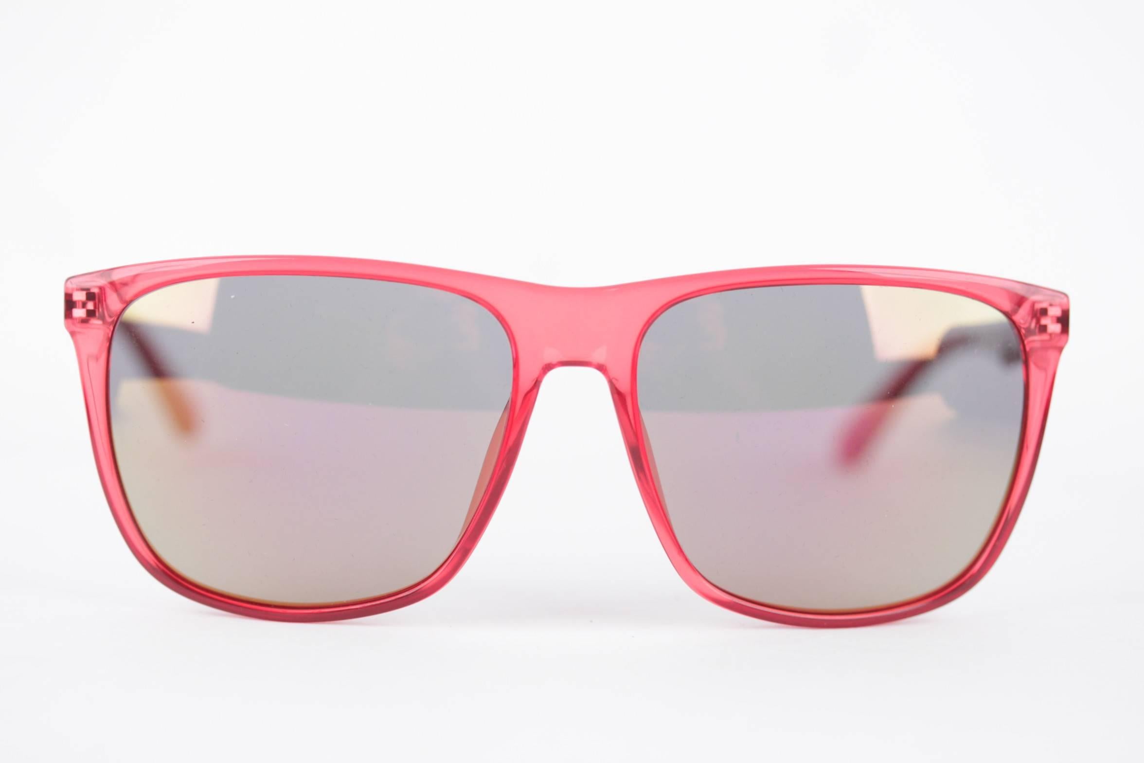 MARC by MARC JACOBS MINT unisex sunglasses MMJ 424/S 5LX 56/16 Red Eyewear w/CAS In New Condition In Rome, Rome
