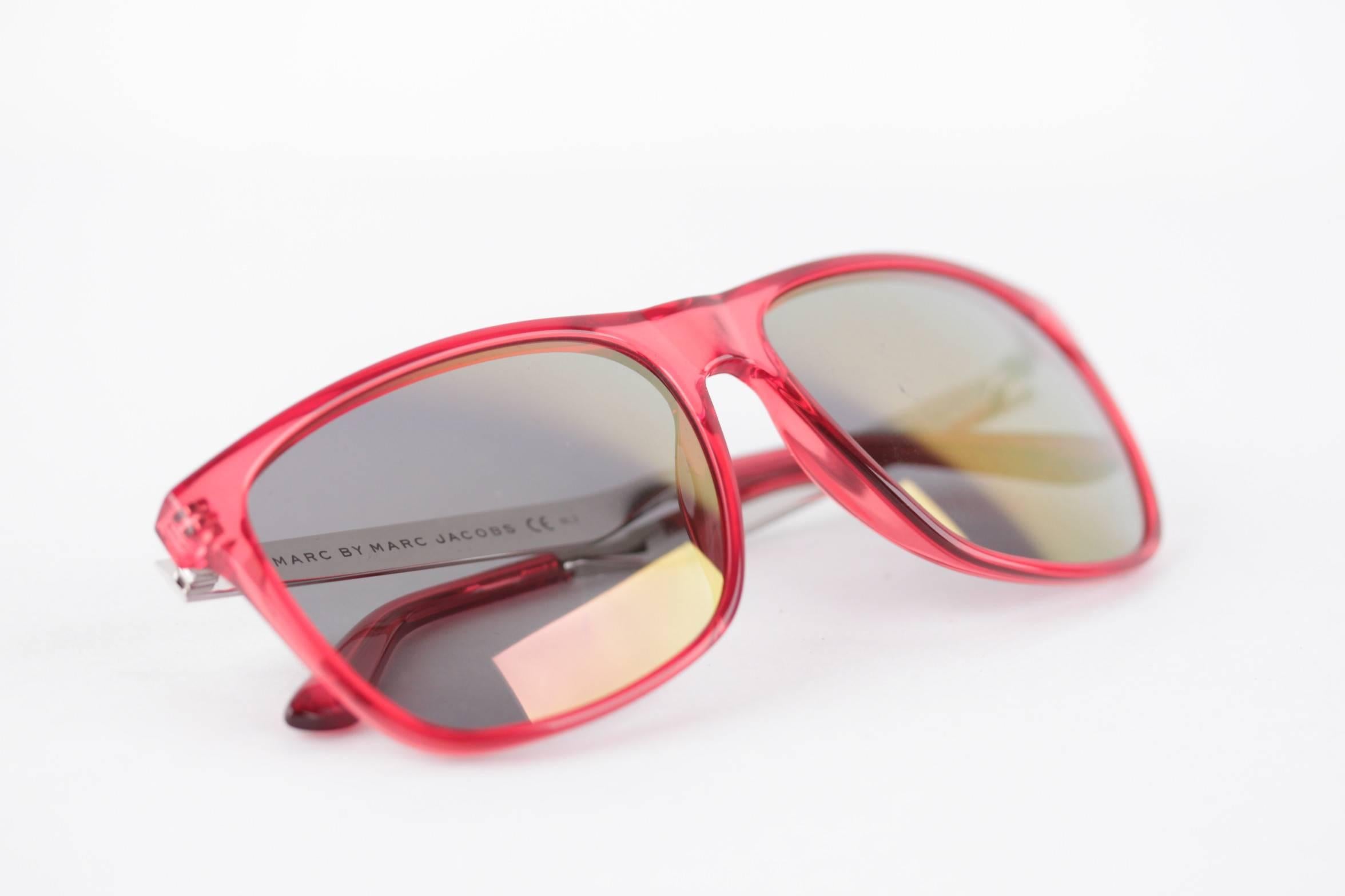 MARC by MARC JACOBS MINT unisex sunglasses MMJ 424/S 5LX 56/16 Red Eyewear w/CAS 4
