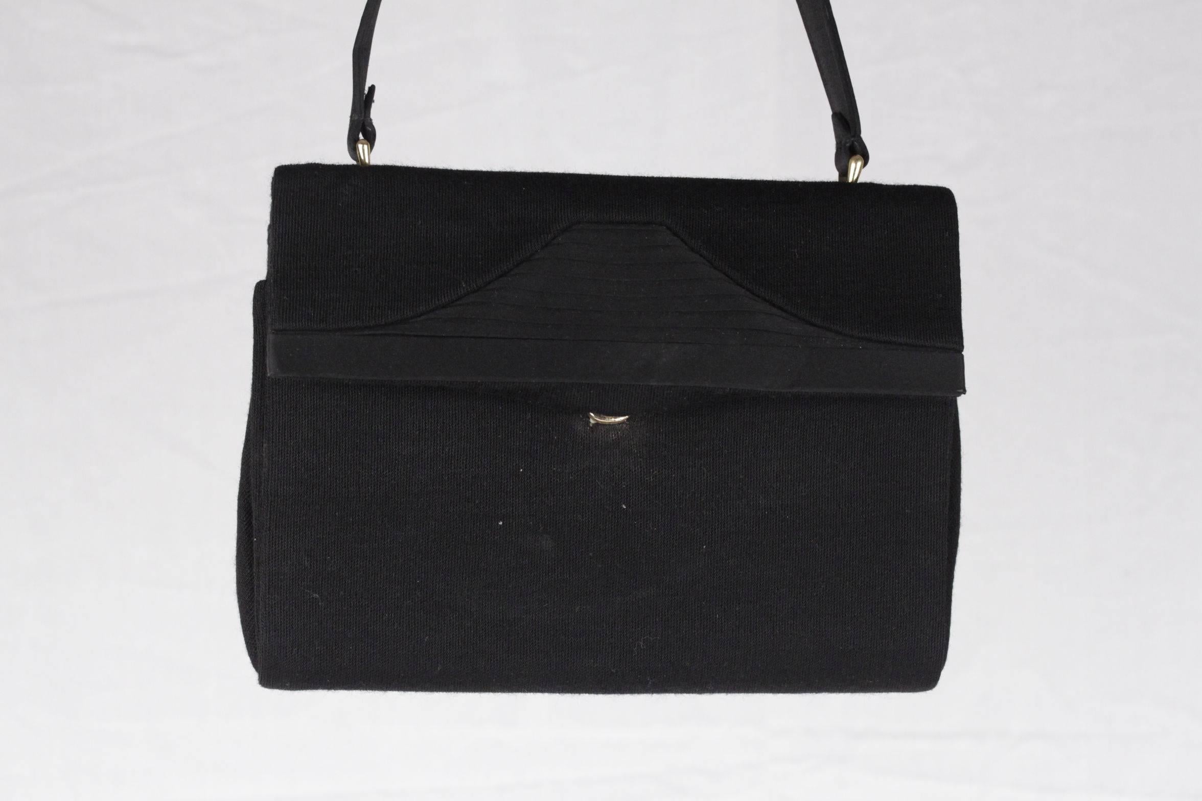 vintage black purse