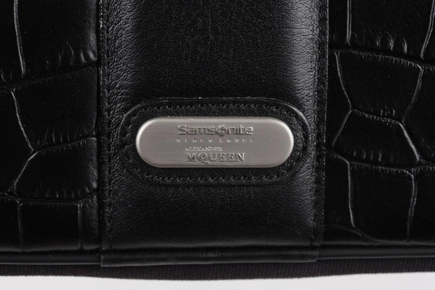 Valise Cabine Samsonite Black Label Alexander McQueen - Édition Limitée Luxe Petite Taille