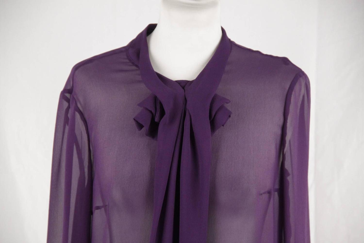 silk prada shirt