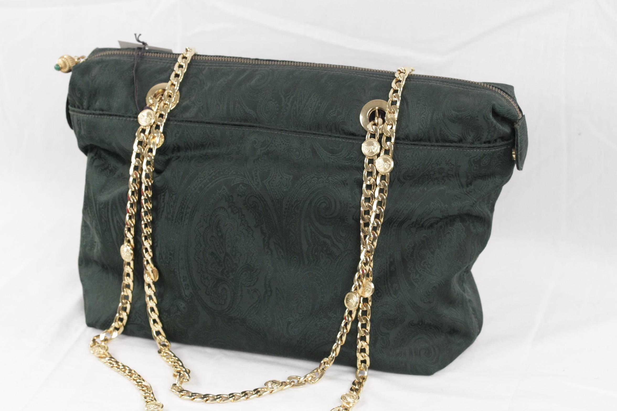 chain paisley bag