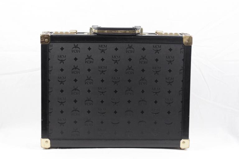 Mcm briefcase vintage deals