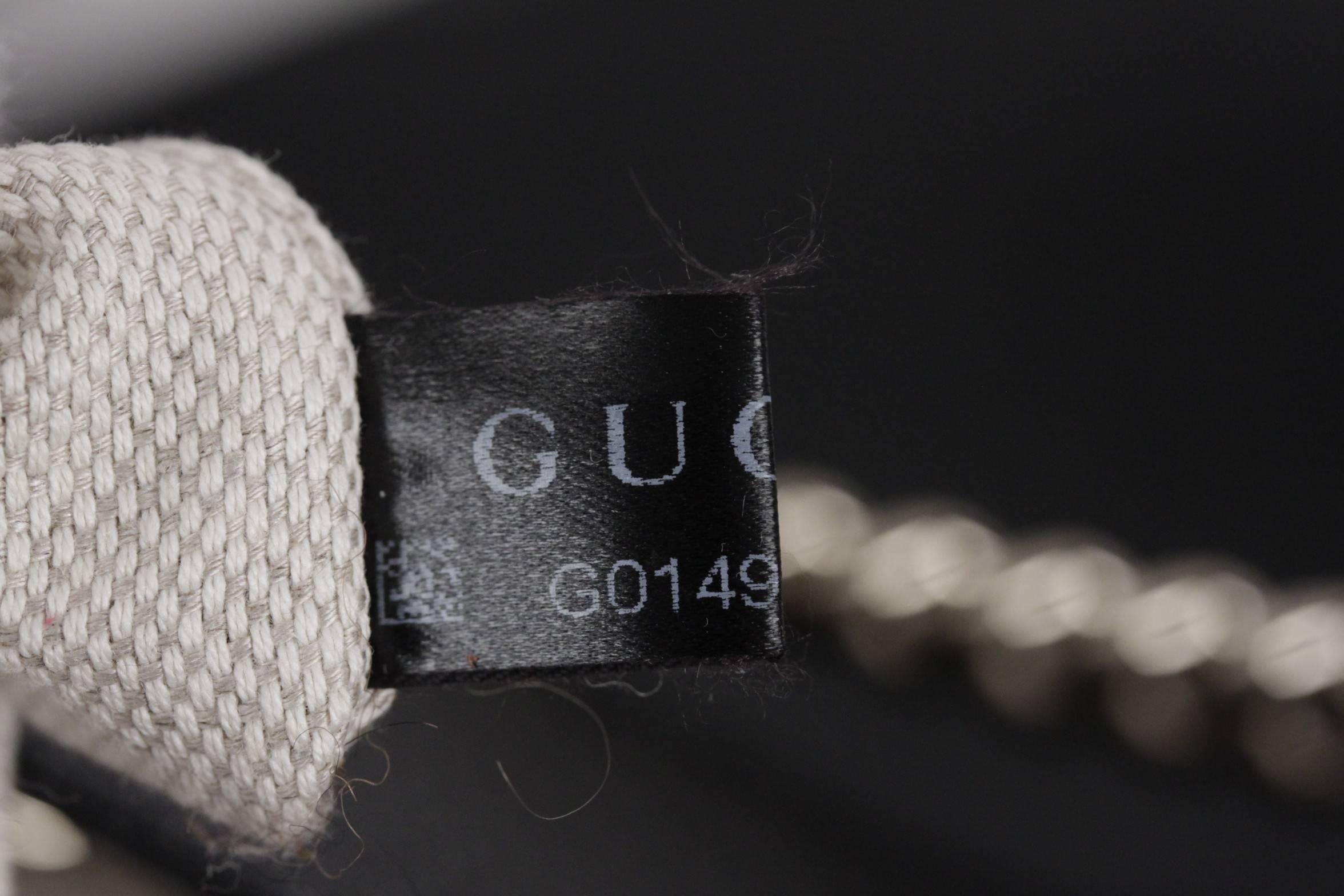GUCCI Black Leather SOHO TOTE Shopping SHOULDER BAG w/ GG Logo 3