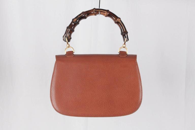tan bamboo purse