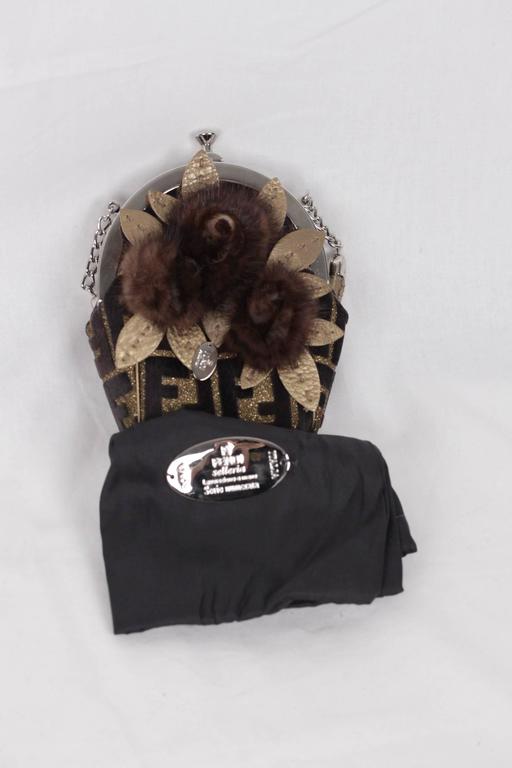 fendi mink hat
