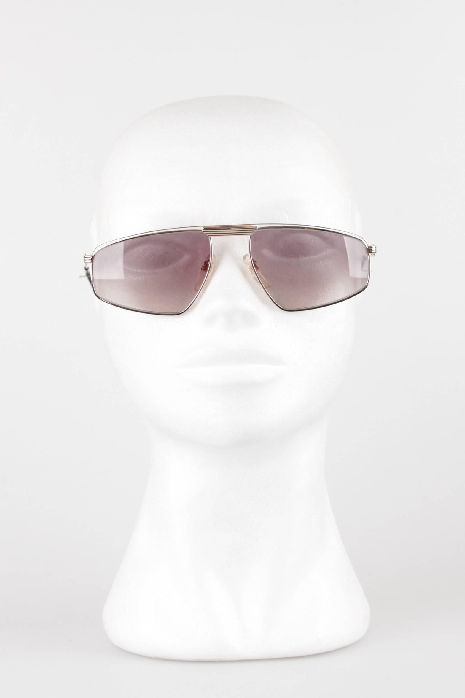 YVES SAINT LAURENT Vintage MINT UNSIEX Sunglasses mod. ASTERIUS 60/18 5