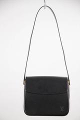 LOUIS VUITTON Black Epi Leather BUCI SHOULDER BAG