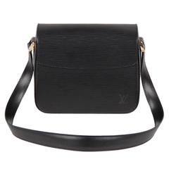 Louis Vuitton Buci Crossbody Bag Black Epi Leather w/ Receipt