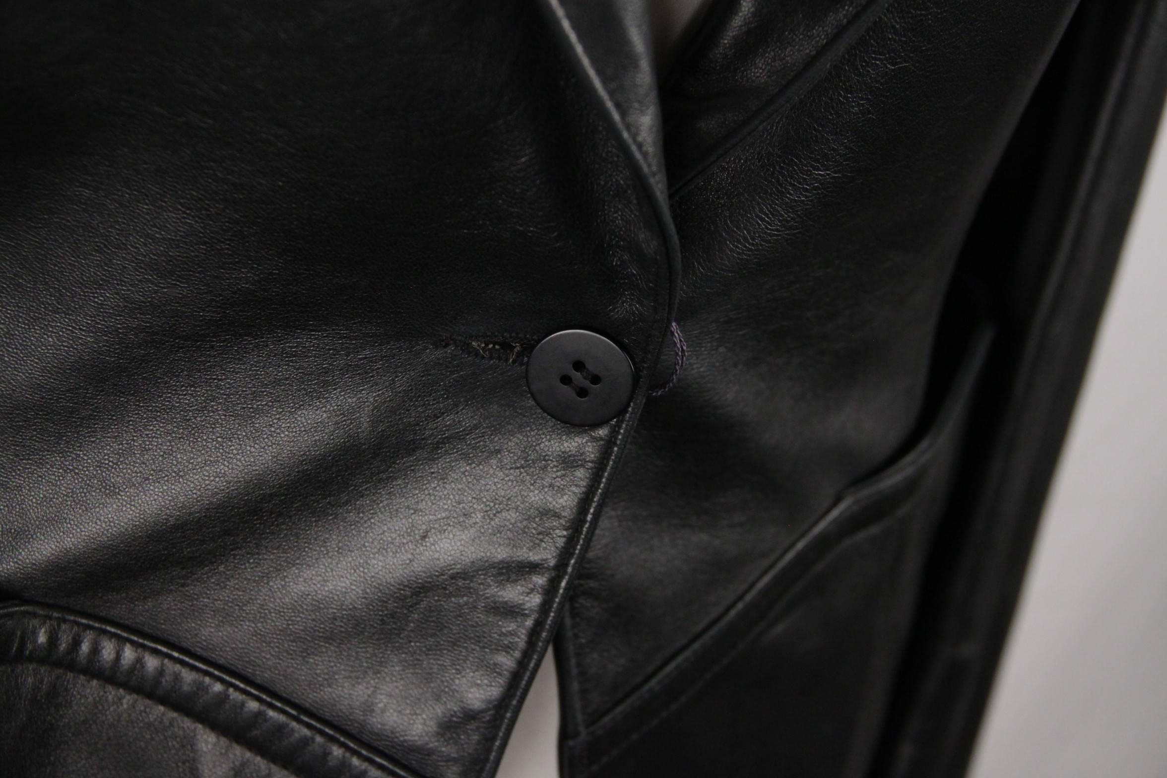 UZ Global Tehry Womens Classic Leather Blazer Jacket