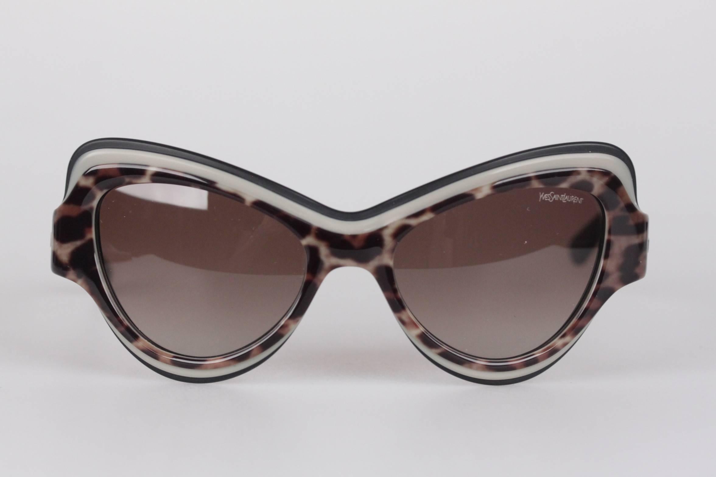 YVES SAINT LAURENT Cat-Eye Sunglasses YSL 6366/S 53mm 135 MINT & BOXED In New Condition In Rome, Rome