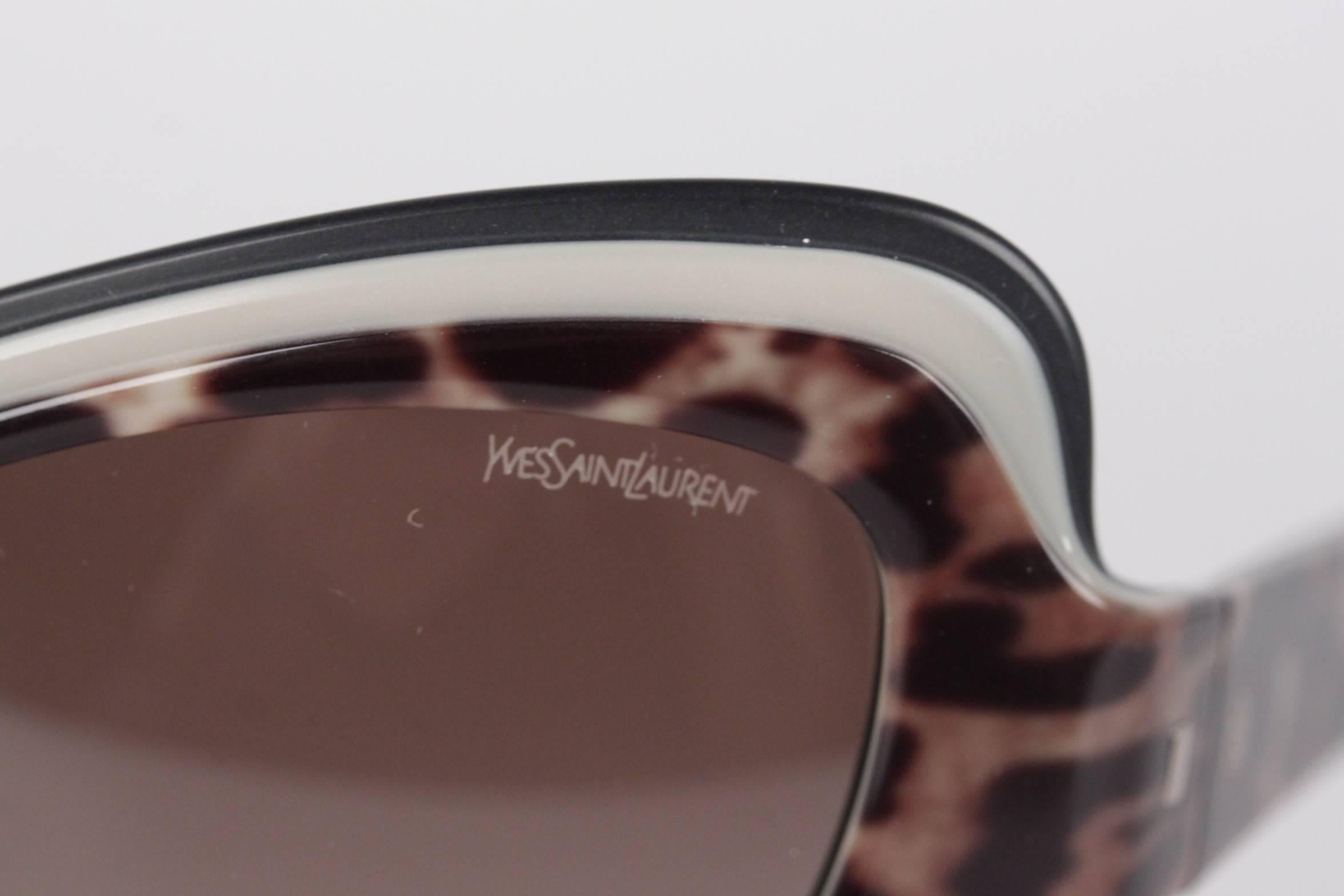 YVES SAINT LAURENT Cat-Eye Sunglasses YSL 6366/S 53mm 135 MINT & BOXED 2