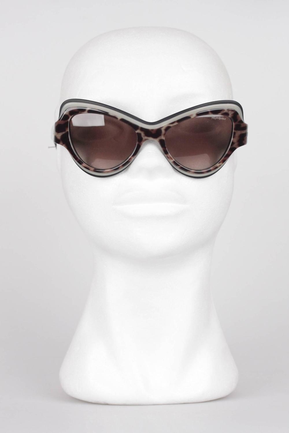 YVES SAINT LAURENT CatEye Sunglasses YSL 6366/S 53mm 135 MINT and